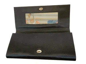 Borsa da sera clutch vintage nera con specchio matrimonio cocktail party - Foto 1 di 6