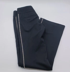 Vintage Billie Blues schwarze Hose, Strass verziert, Damengröße 2. D2279 - Bild 1 von 20