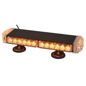 Strongway Slim LED Warning Light Bar with Magnetic Base, 15in., 30 Watts, Clear - Picture 1 of 11