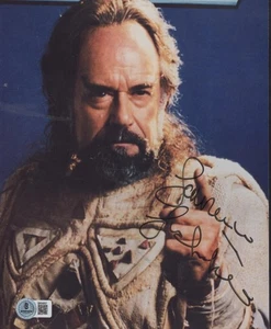 LAURENCE LUCKINBILL SYBOK STAR TREK SIGNED AUTO 8X10 PHOTO BECKETT BR54057 - Picture 1 of 1
