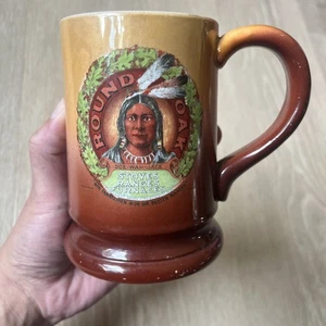 1907 Round Oak Doe-Wah-Jack Advertising Mug Sotves Ranges Furnaces Dowagiag Mi - Picture 1 of 9