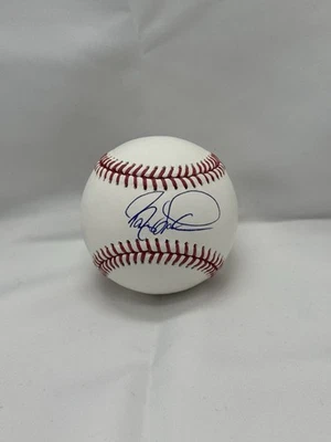 Barry Larkin Autograph Signed Ball Baseball Cincinnati Reds HOF JSA COA - Image 1 of 3