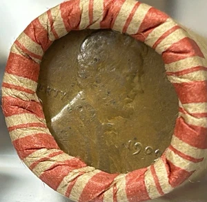 Unsearched Olde Estate Wheat Penny Roll-1909 Wheat Cent End - Picture 1 of 2