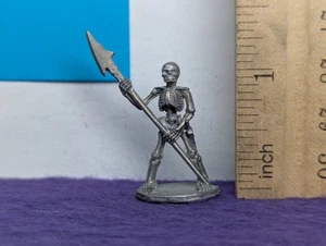 Ral Partha 10-309 (a) Skeleton w Polearm Metal Miniature Fantasy - Picture 1 of 5