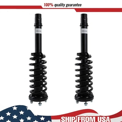 Pair Front Complete Struts w/ Coil Springs For 2004 2005 2006 2007 2008 Acura TL - Imagem 1 de 4
