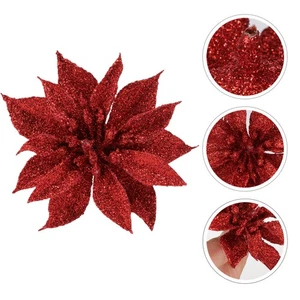 12 Pcs Flowers for Decoration Tree Decorations Christmas Hanging - Picture 1 of 11