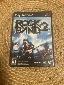 Rock Band Video Game PS2 PlayStation 2 Disc, Case And Manual - Picture 1 of 3