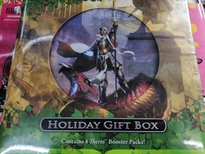 Magic The Gathering 2013 Holiday Gift Box Theros Christmas Card Game Used - Picture 1 of 2
