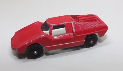 Vintage Tootsie Toy Fiat Abarth, Red - Image 1 of 4
