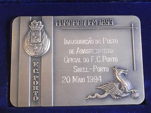 Medal bronze F.C.Porto - Shell in 1994 inauguration of the official supply - Picture 1 of 5