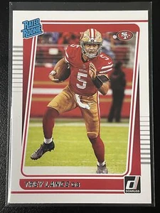 2021 Donruss #254 Trey Lance RC San Francisco 49ers - Picture 1 of 2