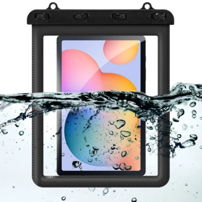 Water Resistant Case Tablet Pouch Dry Bag w/Lanyard Up to 11.5" for Apple iPad - Image 1 of 4