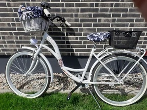 26 ZOLL DAMENFAHRRAD KORB GRATIS CITYBIKE CITYRAD DAMENRAD VILAGE 3 Gänge - Bild 1 von 4