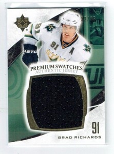 10-11 UD Upper Deck Ultimate Premium Swatches  Brad Richards  /35  Jersey