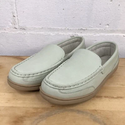 MySlippers Mujer 8 Mocasín Zapatillas Cuero Verde Menta Zapatos sin Cordones Casa Foto 1 de 4