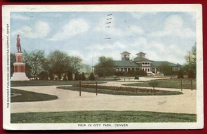 Ansicht im Stadtpark Denver Colorado Postkarte - Bild 1 von 2