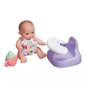 Baby Doll in High Chair w/Bottle My Sweet Love 5" Play Set NEW⚡Fast Shipping - Picture 1 of 4