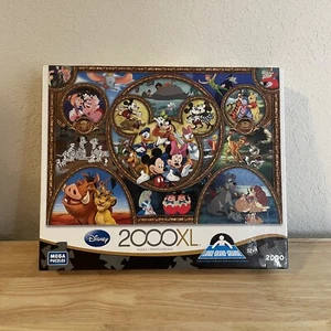 Disney 2000 XL RARE Jigsaw Puzzle Mickey Minnie Mouse - Picture 1 of 4