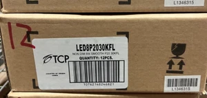 Qty of 12 TCP LED8P2030KFL Non Dim 8W Smooth P20 30KFL NEW Z13 - Picture 1 of 4