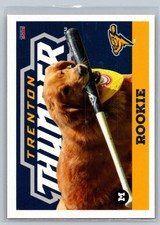 Rookie Choice 2019 34 Trenton Thunder  Bat Dog