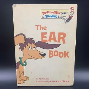 "The Ear Book" Dr Seuss Beginner Book Club Ed Hardcover Vintage 1968, Al Perkins - Picture 1 of 5