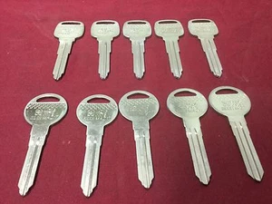 Mazda by Silica Automotive MZ17 & MZ13 Schlüsselrohlinge, 10er Set - Schlosser - Bild 1 von 3