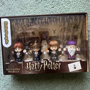Fisher Price Little People Collector Harry Potter and the Sorcerer's Stone 4 Fig - Picture 1 of 3