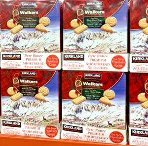 NUOVO Kirkland Signature Walkers Premium selezione di shortbread latta regalo, 4,6 libbre - Foto 1 di 6