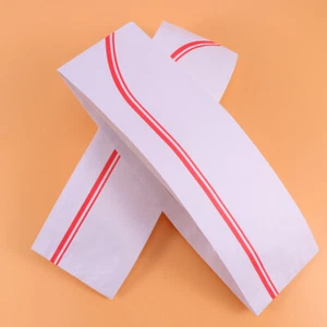 50 Pcs Kochmütze Aus Papier Vati Mann Fast-Food-Hut Küchenzubehör - Bild 1 von 11