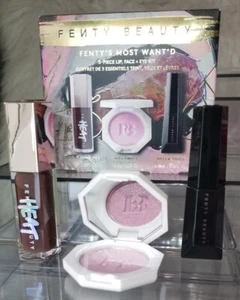 Fenty Beauty Most Want'd 3 Piece Lip Face Eye Kit New Holiday Limited New In Box - Picture 1 of 3