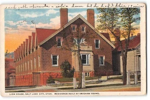 Postcard Lion House, Salt Lake City UT – Residence of Brigham Young LDS Mormon - Picture 1 of 2