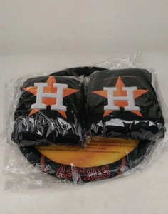 New 2 MLB Highback Seat Covers and 1 Steering Wheel Cover Houston Astros - Picture 1 of 13