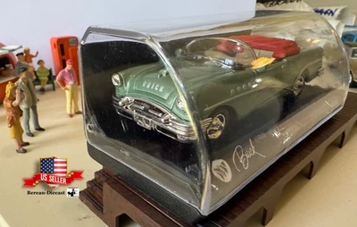 1/43 New Ray City Cruiser '55 Buick Century Green Convertible 48699 C9.9-Lot B7 - Image 1 of 4