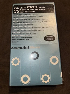 Best Buy Essential Music US Promo VHS Phair Kravitz - 1999 New & Sealed - - Image 1 of 4