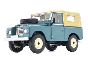 MARGE MODELS, LAND ROVER Séries 3 88 Softtop bleu marine, échelle 1/32, MAR24... - Foto 1 di 2
