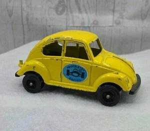 Vintage Tootsie Toy VW Volkswagen Bug Beetle Diecast With Original Sticker - Picture 1 of 11