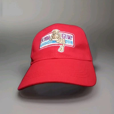 FORREST GUMP - memorabilia - BUBBA GUMP SHRIMP Co. Embroidered red Baseball Cap - Image 1 of 3