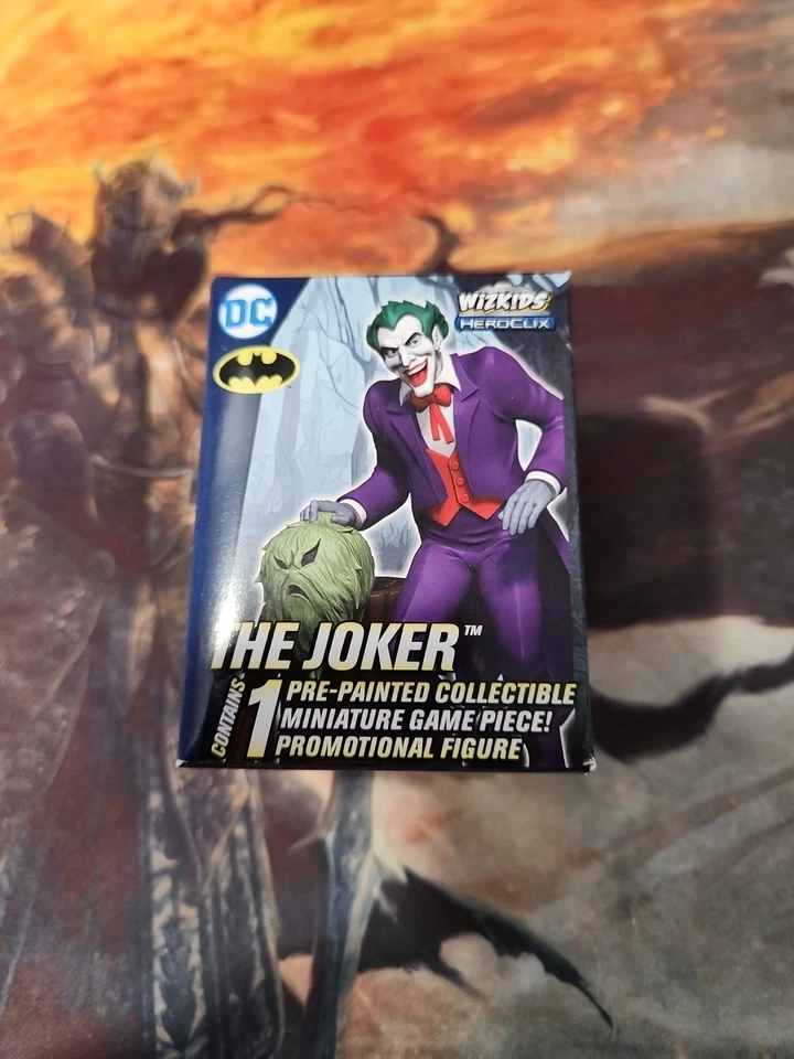Эксклюзивная фигурка DC Heroclix D23-007 Joker Convention новая с картой - Изображение 1 из 1