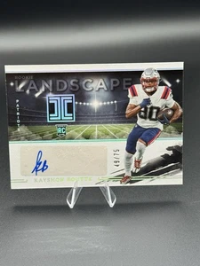 2023 Impeccable Kayshon Boutte Rookie Landscape RC Silver Auto /75 #RLA-KB - Picture 1 of 2
