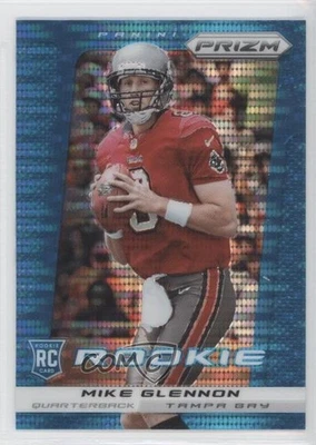 2013 Panini Prizm Rookie Light Blue Pulsar Prizm Mike Glennon #272 Rookie RC - Image 1 of 2