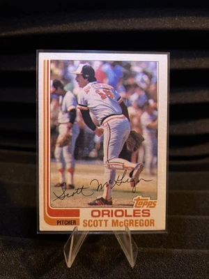 1982 Topps Baseball. Scott McGregor #617 - Image 1 of 2