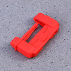 Silikongurt Sicherheitsgurt Verschluss Abdeckung für Autoinnenraum (rot)