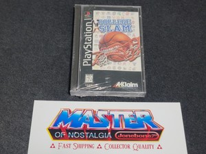 PS1 Playstation 1 COLLEGE SLAM New Sealed Game Longbox Long Box Wata VGA CGC NBA