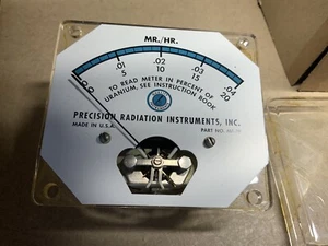 Precision Radiation Instruments Inc. MR/HR NEW OLD STOCK RARE - Picture 1 of 7