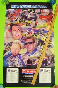 2003 INDY RACING LEAGUE & INFINITI PRO-SERIE RENNPLAKAT 21" x 36" Firestone - Bild 1 von 6