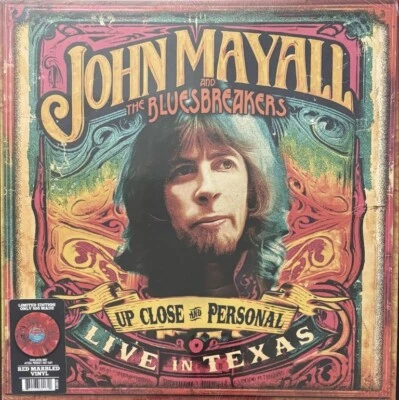 John Mayall & Bluesbreakers Live In Texas 12" Red Marbled Vinyl Ltd to 500  2024 - Image 1 of 4