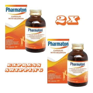 2x Geriatric Pharmaton 200 Kapseln mit Ginseng Extrakt natürliches Gesundheitsprodukt - Bild 1 von 17