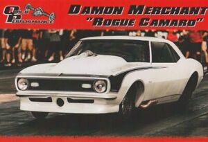 2021 Damon Merchant Quick Performance Chevy Camaro PRI Street Outlaws Hero Card