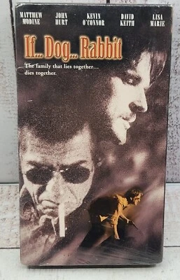 If... Dog... Rabbit... aka One Last Score American Crime Drama Thriller Film VHS - Image 1 of 2
