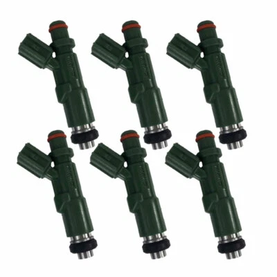 6 piezas para Toyota Echo 2000-2005 1,5 L I4 | Inyectores de combustible OEM #23250-21020 Foto 1 de 4